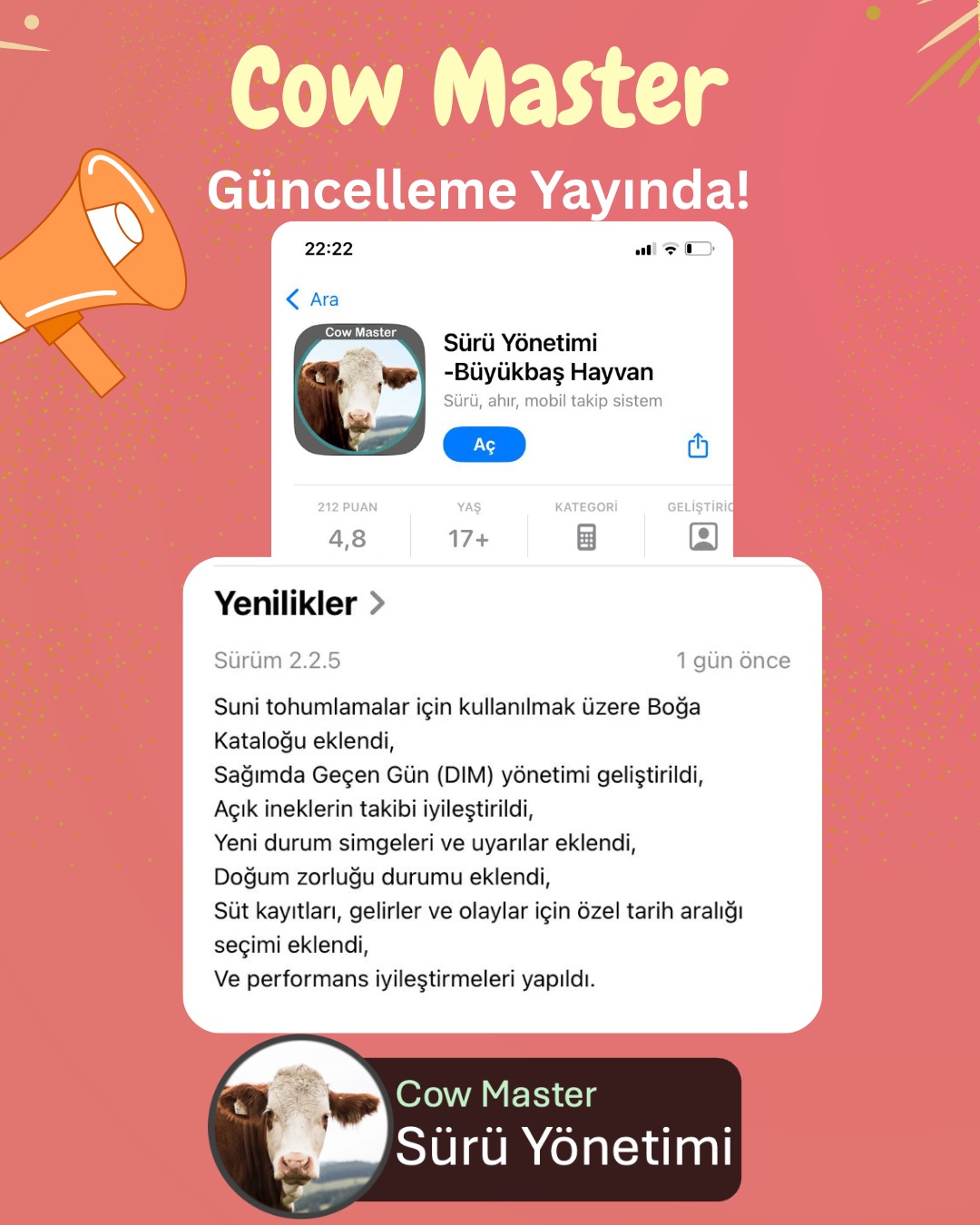 sürü yönetimi güncellendi görseli