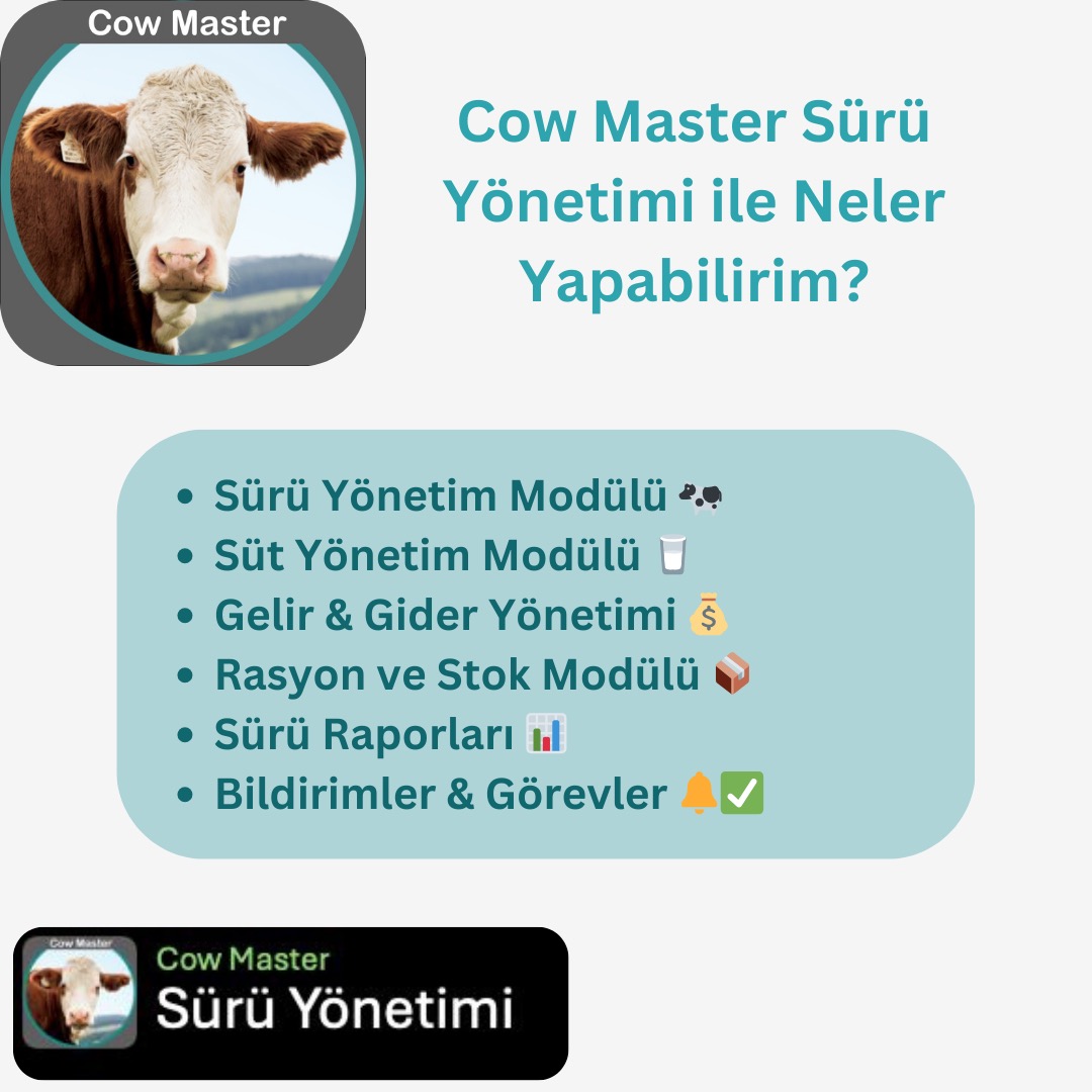 sürü yönetimi uygulaması ile sürünüzü dijitalleştirin görseli