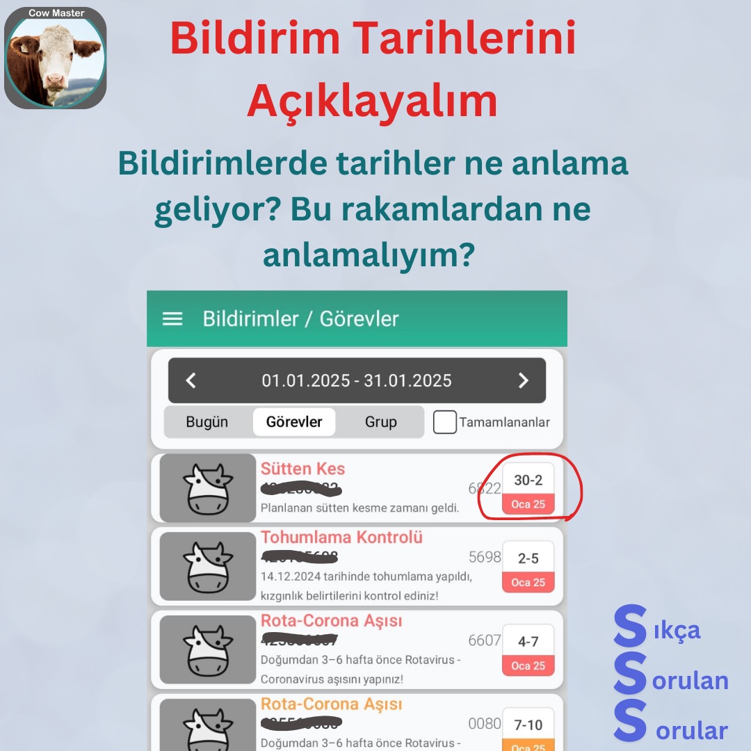 sürü yönetimi programı - bildirim sistemini inceleyelim görseli